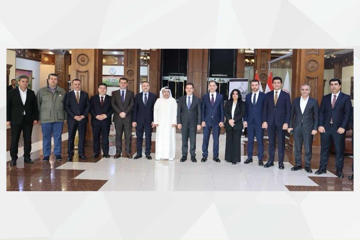 His Excellency Ahmed Al Dhaheri, Consul General of the UAE to the Kurdistan Region of Iraq, visited the Erbil Chamber of Commerce and Industry in the Kurdistan Region of Iraq, and met with His Excellency Kilan Aziz Saeed, President of the Chamber,