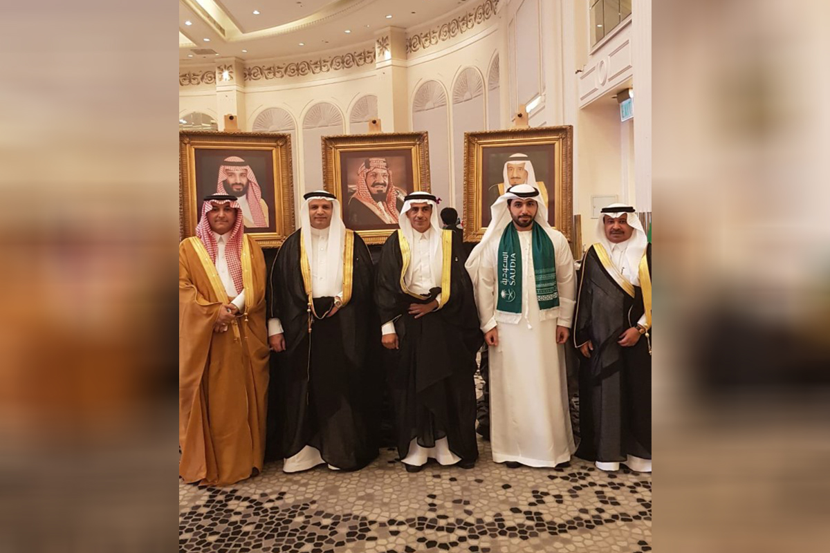 شارك السيد/ سعيد صقر المهيري -القائم بالأعمال ، في الاحتفالات التي أقامتها القنصلية العامة للمملكة العربية السعودية الشقيقة في اسطنبول ، بمناسبة اليوم الوطني السعودي 91.