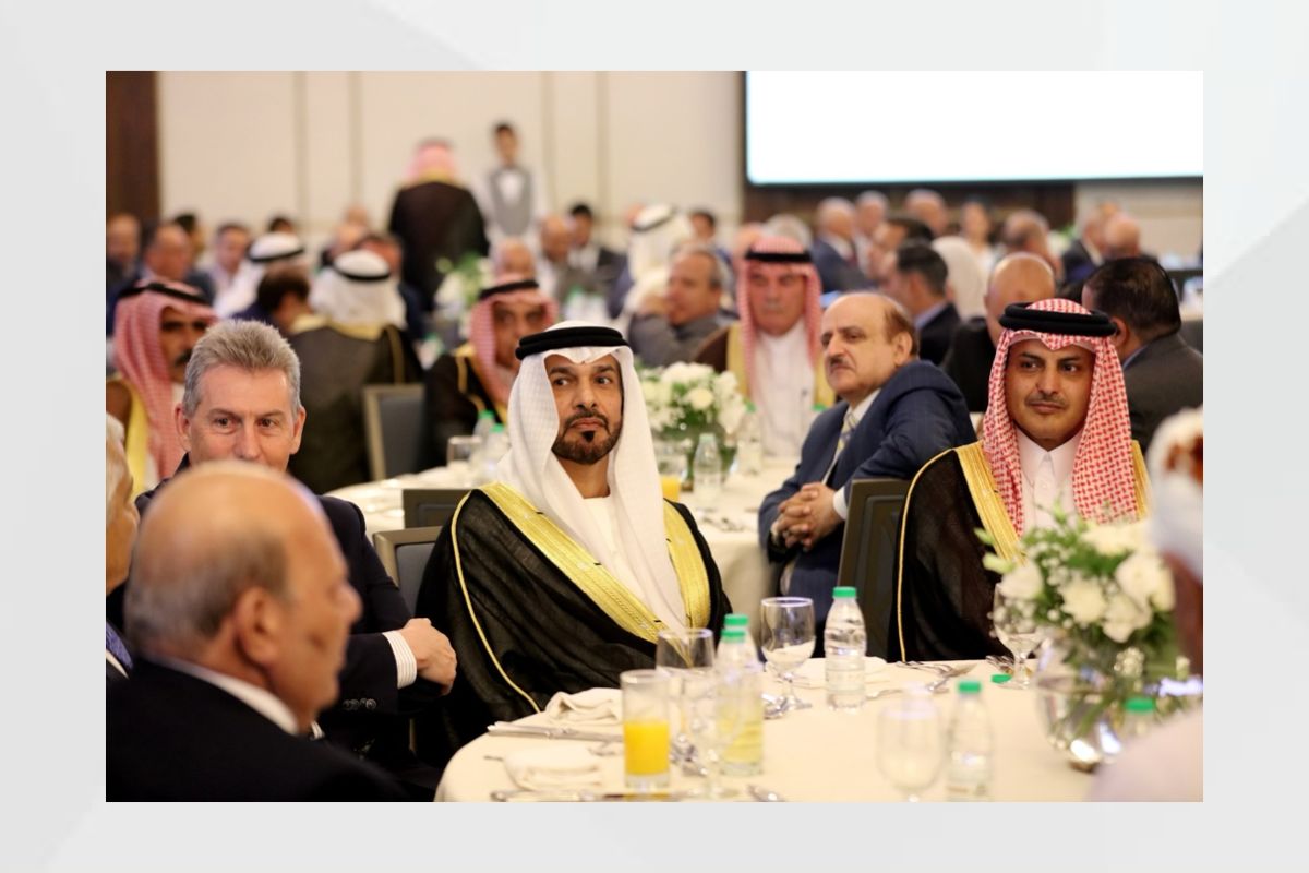 شارك معالي الشيخ خليفة بن محمد بن خالد آل نهيان سفير الدولة في عمّان، بالاحتفال الذي أقامته سفارة المملكة العربية السعودية لدى الأردن، بمناسبة اليوم الوطني السعودي الـ93، تحت شعار 