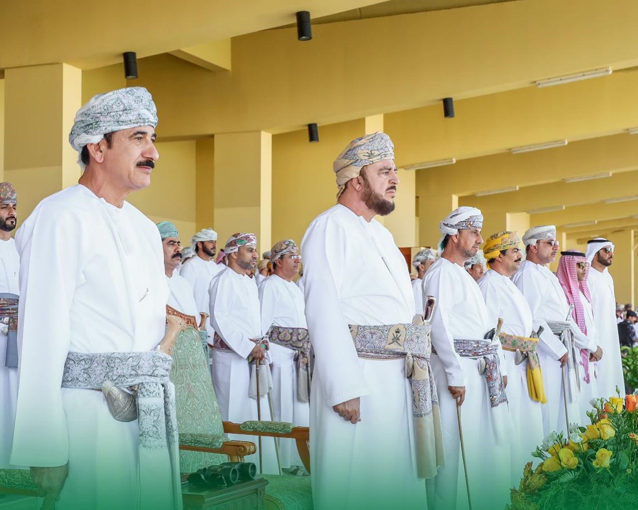 تحت رعاية صاحب السمو السيد أسعد بن طارق آل سعيد نائب رئيس الوزراء لشؤون العلاقات والتعاون الدولي والممثل الخاص لجلالة السلطان، حضر القائم بالأعمال بالإنابة/ محمد عبدالله اليمّاحي حفل ختام مهرجان البشائر السنوي السابع لسباقات الهجن العربية 2024.