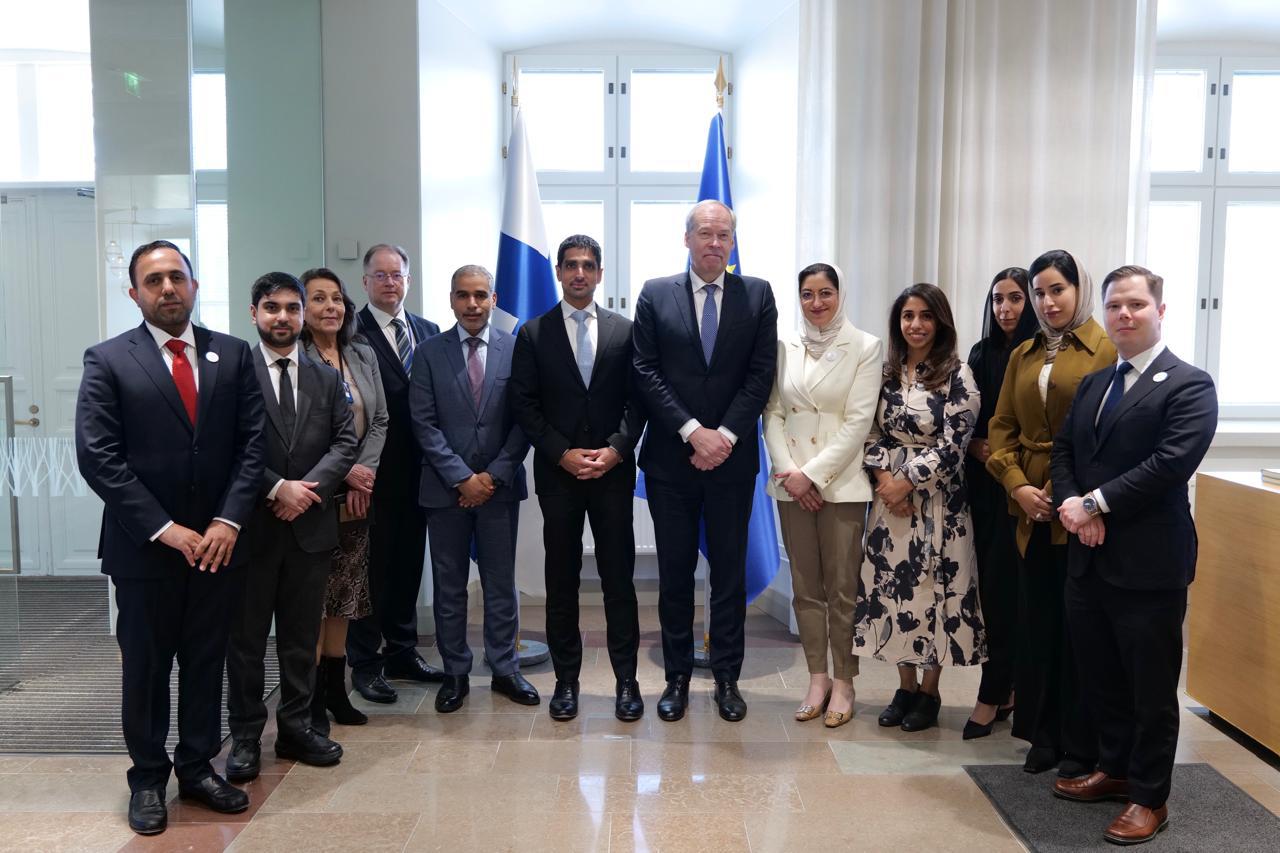 A UAE delegation led by His Excellency Omran Sharaf, Assistant Foreign Minister for Advanced Science and Technology, has concluded a successful two-day mission to Helsinki, Finland